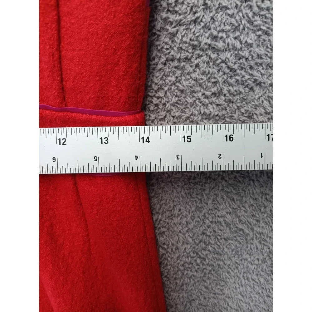 Banana Republic Red Piped Corset Wool Lined‎ Cocktail Sheath Dress Sz 6 Coquette